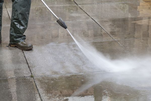 Concrete Power Washing in Springfield