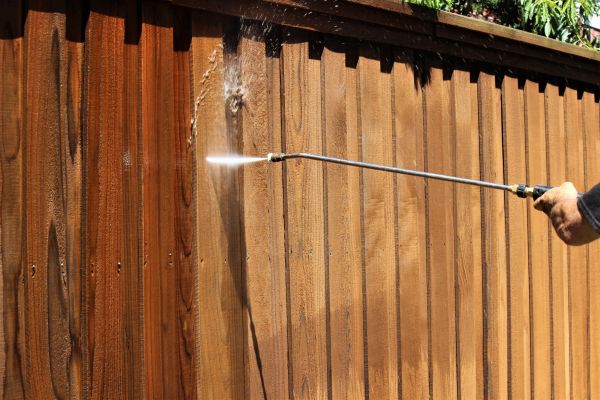 Fence Cleaning in Springfield