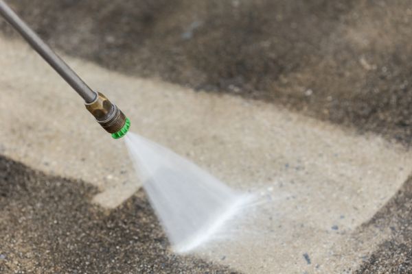 Garage Floor Power Washing in Springfield
