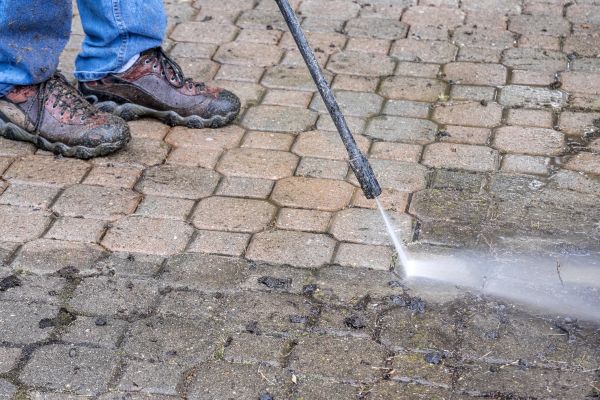 Stone Patio Cleaning in Springfield