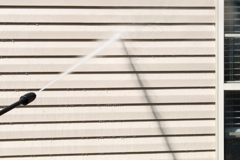Siding Power Washing detail